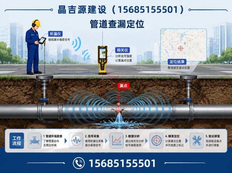 白云区地埋管网维修展示图